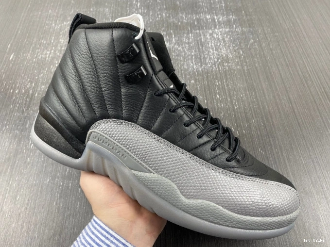 1st Kicks Grey 12 Jordan Wolf Air Black CT8013-019 0708